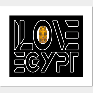 i love egypt unisex Posters and Art